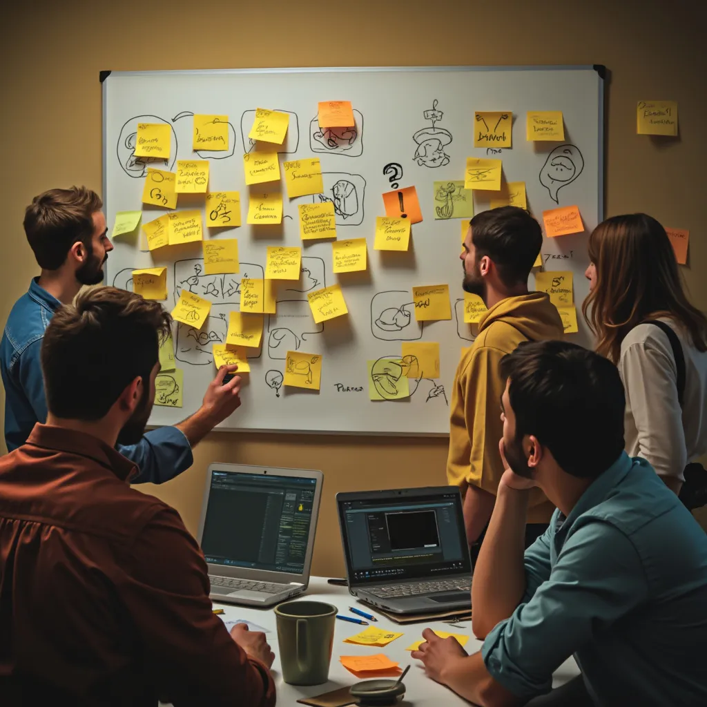 Team Brainstorming Session