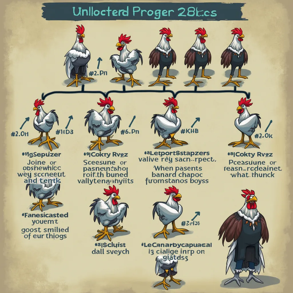 Chicken Road Character Progression